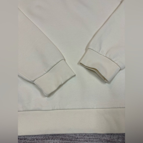 NWT J. Crew Factory Button Shoulder Pullover Women’s XL Cream Heritage - Picture 10 of 13